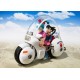 Dragon Ball S.H. Figuarts Bulma's Motorcycle Hoipoi Capsule No. 9 avec Son Goku