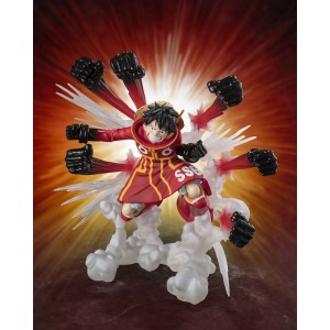 One Piece Monkey D. Luffy Gum-Gum Hawk Gatling Extra Batt Figuarts Zero