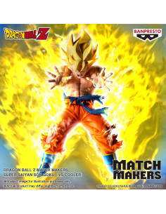Figurine Dragon Ball Z Super Saiyan Goku (Vs Cooler) Match Makers 2