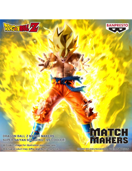 Figurine Dragon Ball Z Super Saiyan Goku (Vs Cooler) Match Makers