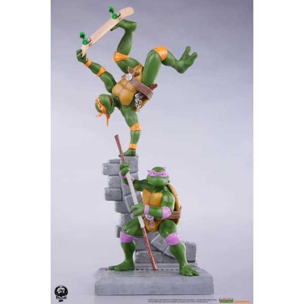 Tortues Ninja Pack 4 Statuette Sabretooth 