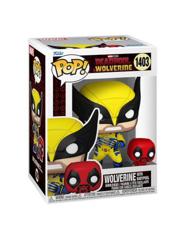 Funko POP Deadpool 3 Wolverine w/ Babypool 1403