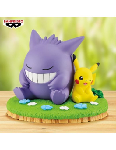 Pokemon Pikachu & Ectoplasma Figure