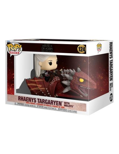 Funko POP! Rides Deluxe House of the Dragon Rhaenys Targaryen with Meleys 124