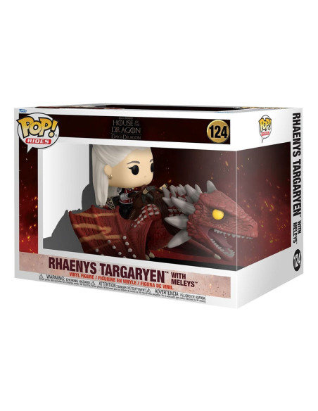 Funko POP! Rides Deluxe House of the Dragon Rhaenys Targaryen with Meleys 124