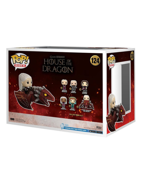 Funko POP! Rides Deluxe House of the Dragon Rhaenys Targaryen with Meleys 124