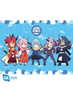 Set de 2 Posters That Time I Got Reincarnated As A Slime Artworks 52x38