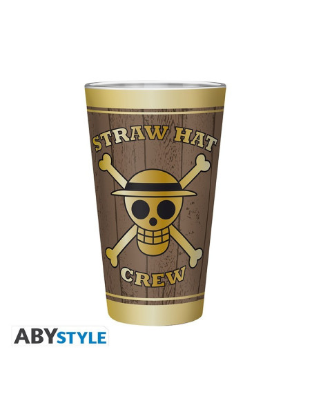 Coffret One Piece - Verre XXL, pin's et carnet "Skull"