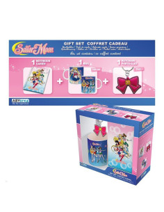 Coffret Sailor Moon Mug + Porte-Clés + Cahier Sailor Moon