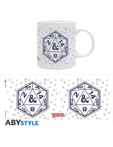 Mug Donjons & Dragons D20