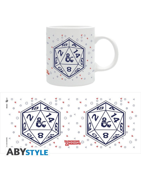 Mug Donjons & Dragons D20