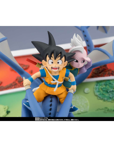Figurine Dragon Ball Daima Son Goku & Supreme Kai Welcome Figuarts Zero