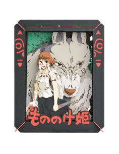 Princesse Mononoké Model Kit Paper Theater 