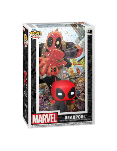 POP! Marvel Deadpool in Black Suit Comic Covers 46