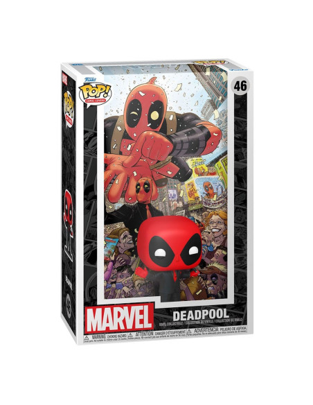 POP! Marvel Deadpool in Black Suit Comic Covers 46