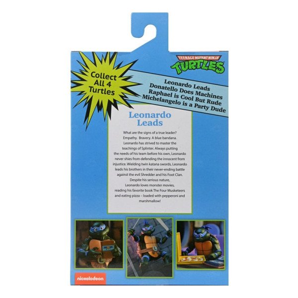 Tortues Ninja (Cartoon) Leonardo VHS Ultimate Neca