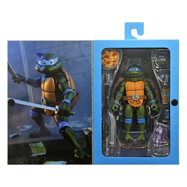 Tortues Ninja (Cartoon) Leonardo VHS Ultimate Neca