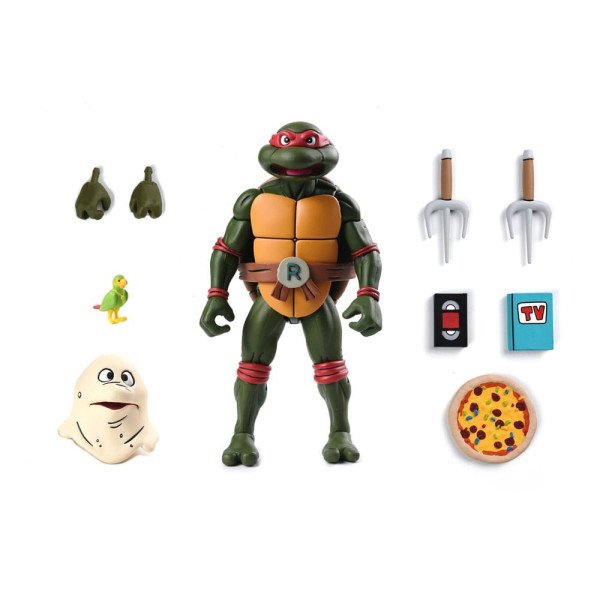 Tortues Ninja (Cartoon) Raphael VHS Ultimate Neca