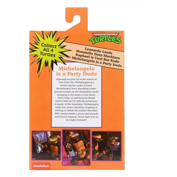Tortues Ninja (Cartoon) Michelangelo VHS Ultimate Neca