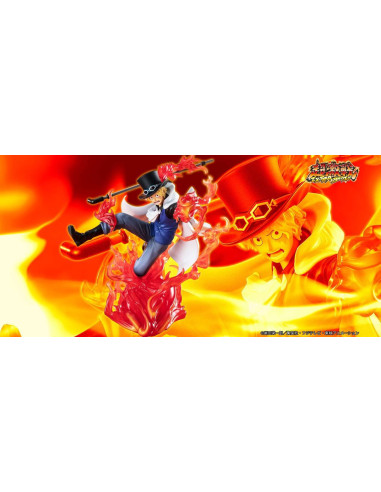 Figurine One Piece Sabo Extra Fire Fist Rook Check Figuarts Zero
