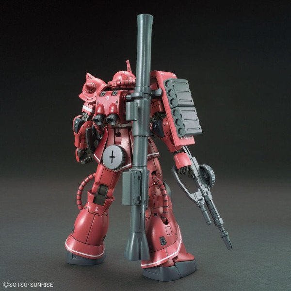 Maquette HG 1/144 MS-06S Zaku II Char Aznable Red Comet Ver. Gundam Origin 