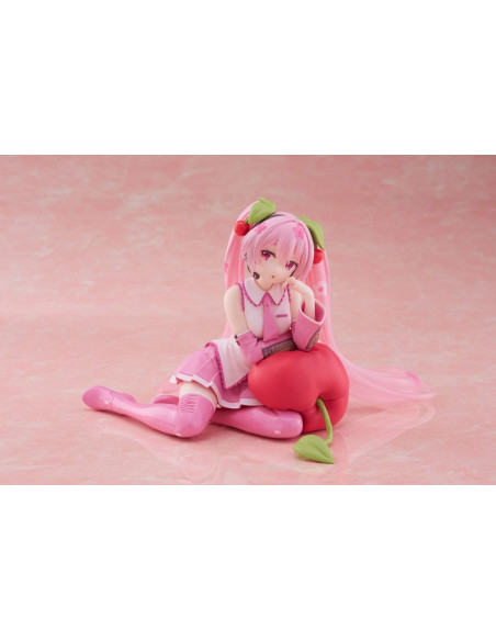 Figurine Hatsune Miku Desktop Cute Sakura Miku Cherry Cushion Ver.