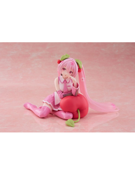 Figurine Hatsune Miku Desktop Cute Sakura Miku Cherry Cushion Ver.