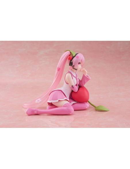 Figurine Hatsune Miku Desktop Cute Sakura Miku Cherry Cushion Ver.