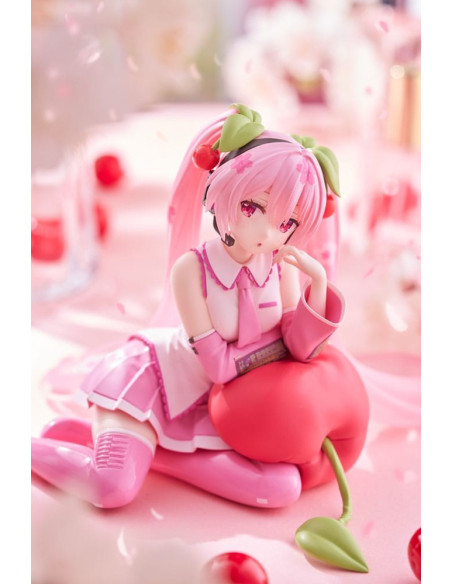 Figurine Hatsune Miku Desktop Cute Sakura Miku Cherry Cushion Ver.