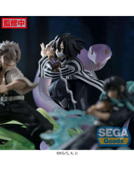 Figurine Demon Slayer Obanai Iguro Training Arc Xross Link