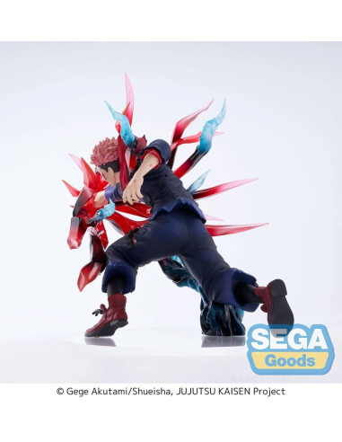 Figurine Jujutsu Kaisen Yuji Itadori Black Flash Luminasta