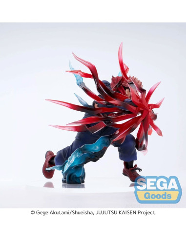 Figurine Jujutsu Kaisen Yuji Itadori Black Flash Luminasta