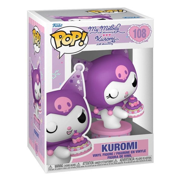 Funko POP! Hello Kitty and Friends Kuromi with Cake (20th Anniversary) 108