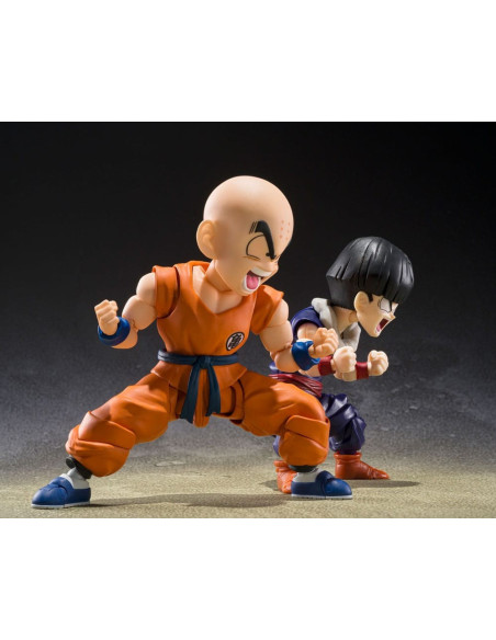 Figurine Dragon Ball Z S.H.Figuarts Krillin 11 cm - Tamashii Nations