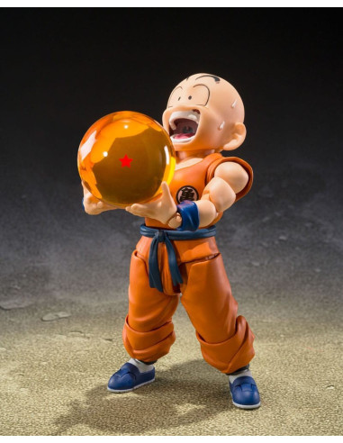 Figurine Dragon Ball Z S.H.Figuarts Krillin 11 cm - Tamashii Nations