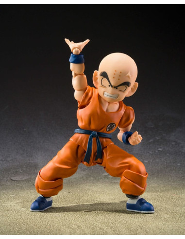 Figurine Dragon Ball Z S.H.Figuarts Krillin 11 cm - Tamashii Nations