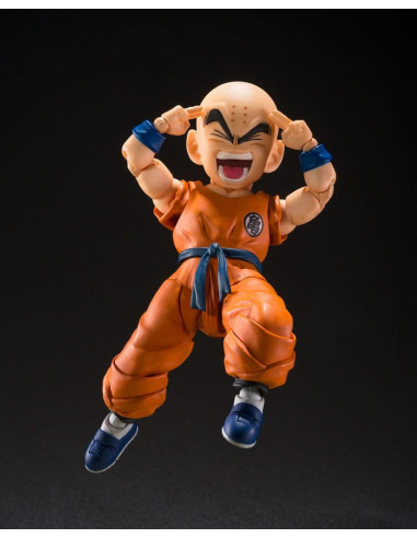 Figurine Dragon Ball Z S.H.Figuarts Krillin 11 cm - Tamashii Nations