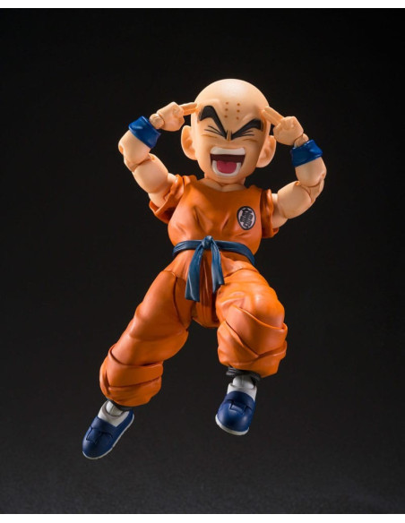 Figurine Dragon Ball Z S.H.Figuarts Krillin 11 cm - Tamashii Nations
