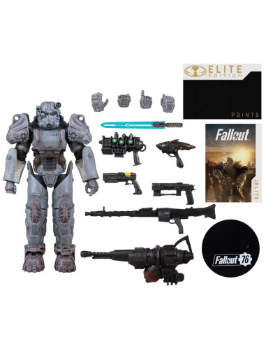 Figurine Fallout 76 T-60 McFarlane Elite Edition | Figurine articulée 18 cm
