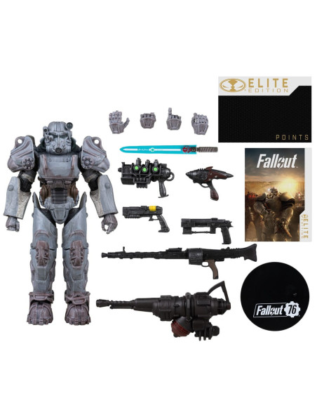 Figurine Fallout 76 T-60 McFarlane Elite Edition | Figurine articulée 18 cm