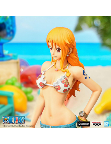 Figurine Nami Grandista Nero 28 cm - One Piece - Banpresto