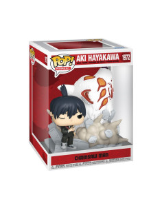 Boîte officielle de la figurine Funko Pop! Chainsaw Man Aki (Fox Devil)