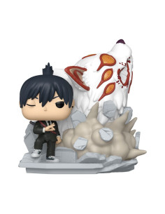 Boîte officielle de la figurine Funko Pop! Chainsaw Man Aki (Fox Devil) 2