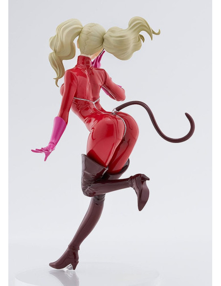 Vue de dos de la figurine, révélant la longue chevelure et la fluidité de sa pose dans un fond blanc