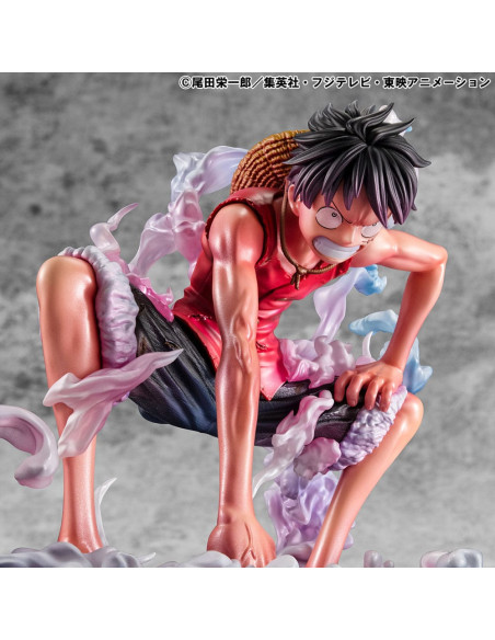 Statuette Luffy Gear 2 P.O.P. - One Piece Limited Edition | 19 cm