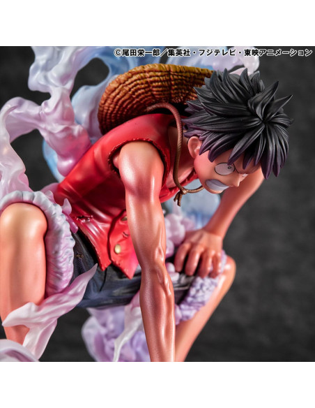 Statuette Luffy Gear 2 P.O.P. - One Piece Limited Edition | 19 cm