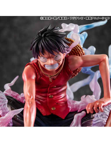 Statuette Luffy Gear 2 P.O.P. - One Piece Limited Edition | 19 cm