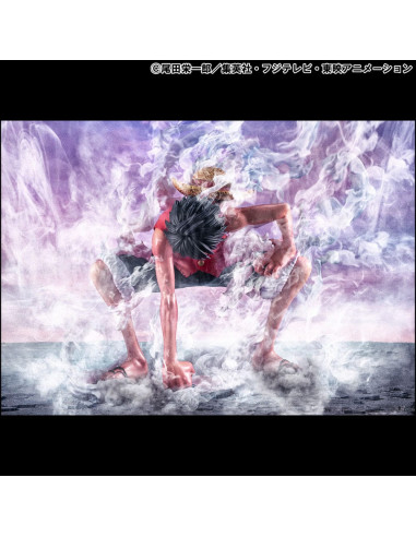 Statuette Luffy Gear 2 P.O.P. - One Piece Limited Edition | 19 cm