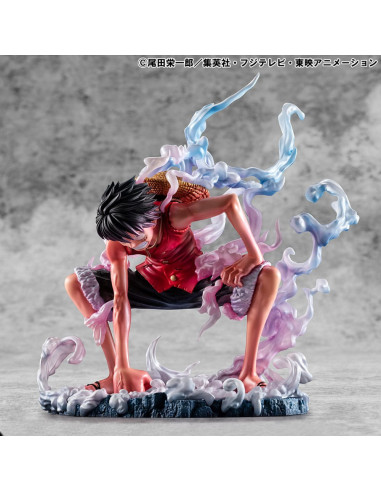 Statuette Luffy Gear 2 P.O.P. - One Piece Limited Edition | 19 cm