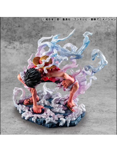 Statuette Luffy Gear 2 P.O.P. - One Piece Limited Edition | 19 cm